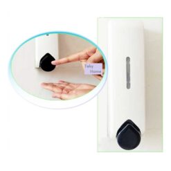 Hộp Đựng Nước Xà Phòng Rửa Tay Treo Tường Cao Cấp, Nút Bấm Nhẹ, Êm Ái, Kiểu Dáng Đẹp, Hiện Đại. TakyShop 5410 6 1 3
