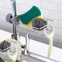 Giá Inox Gắn Vòi Nước Cho Khu Bếp, Giá Để Đồ Như Giẻ Rửa Bát, Chén Đĩa và Miếng Cọ Nồi, Xoong, TakyShop 4008 9 20210610 150902267 iOS