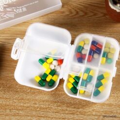Hộp Chia Thuốc, Hộp Đựng Thuốc 8 Ngăn Mang Đi Du Lịch, Tiện Dụng, Nhỏ Gọn, Chắc Chắn, An Toàn, TakyShop 7123 10 Hop dung thuoc di du lich 17