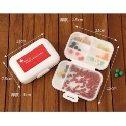Hộp Chia Thuốc, Hộp Đựng Thuốc 8 Ngăn Mang Đi Du Lịch, Tiện Dụng, Nhỏ Gọn, Chắc Chắn, An Toàn, TakyShop 7123 13 Hop dung thuoc di du lich 8