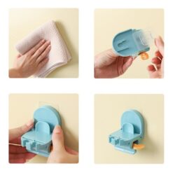 Kẹp Ép Kem Đánh Răng - Treo Bàn Chải - Úp Cốc - Dụng Cụ Đa Năng Dán Tường Phòng Tắm Tiện Dụng - TakyShop 4019 7 z3665323701768 527abbb4f693387e3def07cea382affe