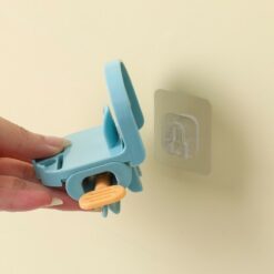 Kẹp Ép Kem Đánh Răng - Treo Bàn Chải - Úp Cốc - Dụng Cụ Đa Năng Dán Tường Phòng Tắm Tiện Dụng - TakyShop 4019 6 z3665323706148 55a67d8a07437f2d5abae8d0346d438f